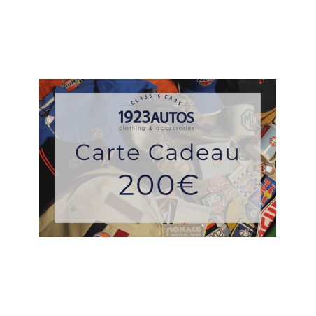 200 EUROS DE CARTÃO DE PRESENTE