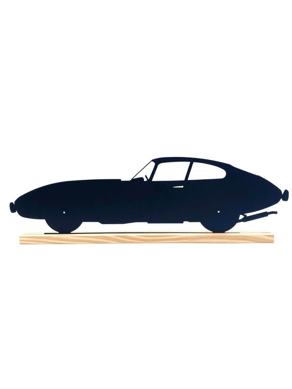 Jaguar E-Type silhouet