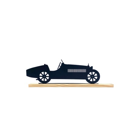 Bugatti Type 35 automobile silhouette