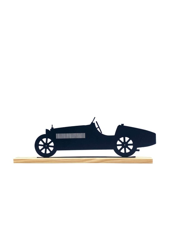 Bugatti Type 35 automobile silhouette