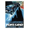 Tarjeta postal Rally de Montecarlo 1930 de Falcucci