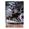 Cartolina postale XIX° Rally automobilistico di Monte Carlo