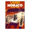 Ansichtkaart Grand Prix van Monaco 1930 door Falcucci