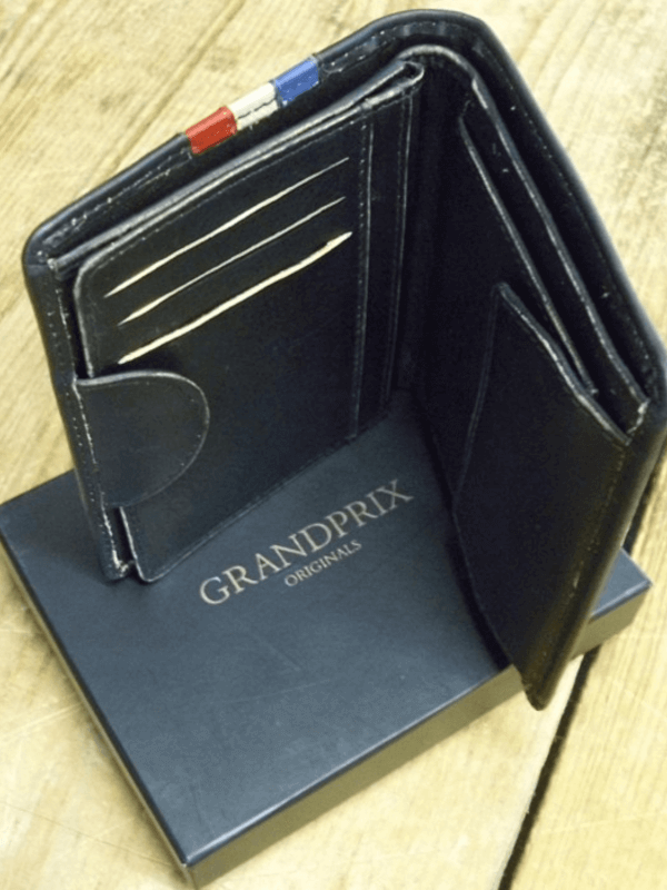 GrandPrix Originals Vintage Portemonnee Zwart