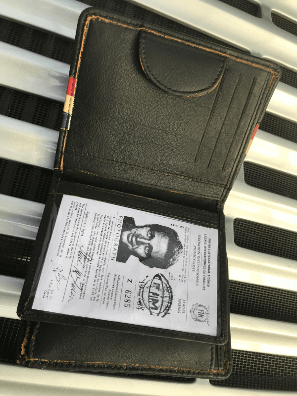 GrandPrix Originals Vintage Black Wallet
