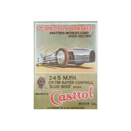 Castrol 245 mph poster from 1931
