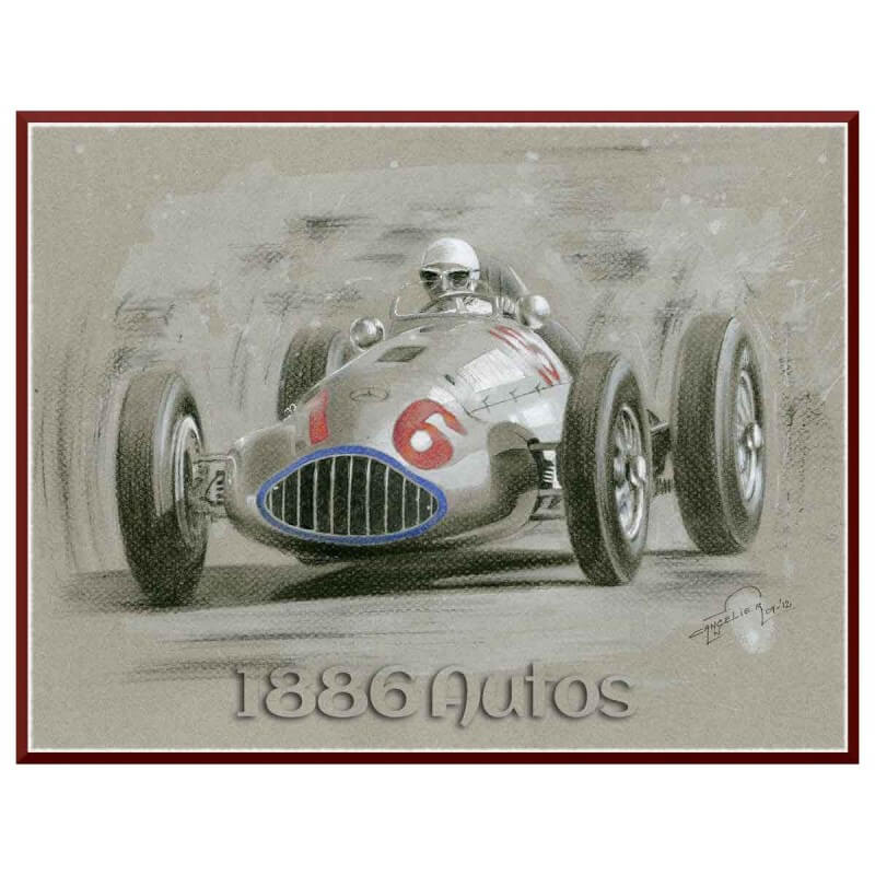 Mercedes W165, Hermann Lang winning the Tripoli GP 1939