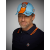Gulf Lucky Number 69 Blue and Orange Cap