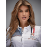 Camisa Gulf Carrera Mujer Blanca
