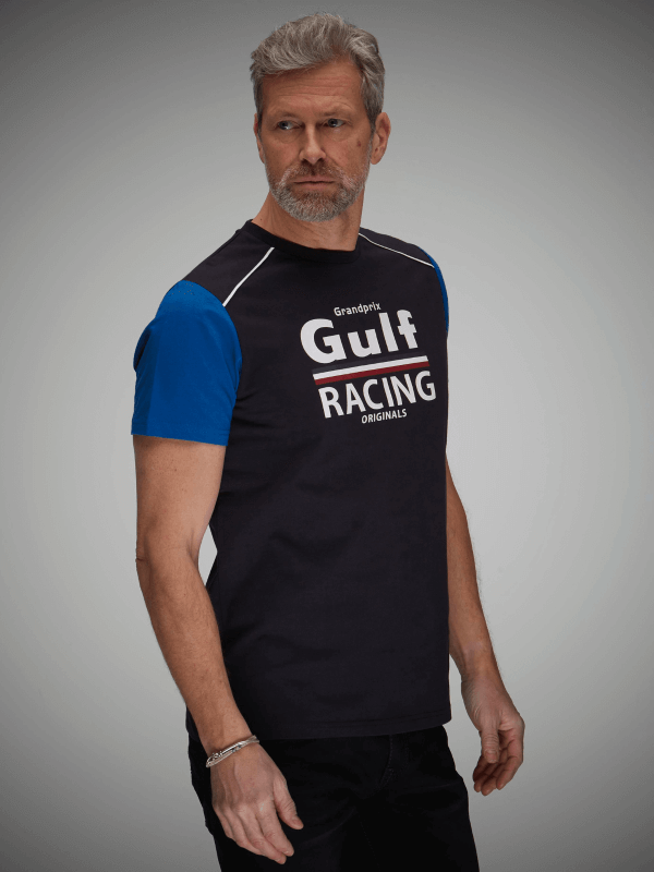 T-Shirt Gulf Racing Bleu Marine