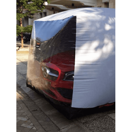 Burbuja de protección exterior para coches