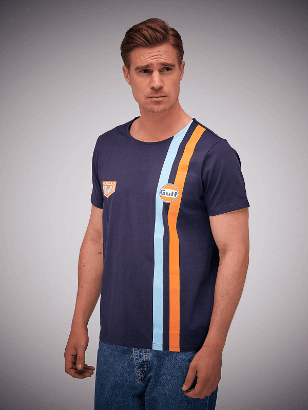 T-shirt Gulf Marineblauwe streep