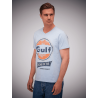 T-Shirt Gulf Camisola com gola em V Oil Racing GulfBlue