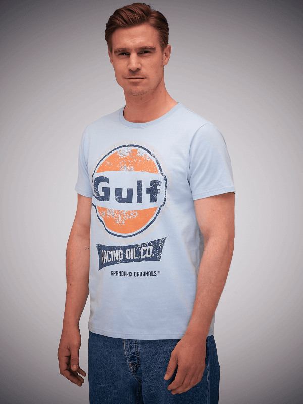Maglietta Gulf Olio Blu...