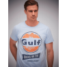 T-Shirt Gulf Corrida de petróleo azul Gulf