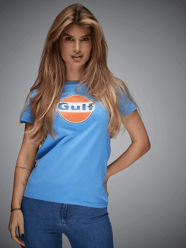 Camiseta Gulf Dry-T Cobalto Mujer