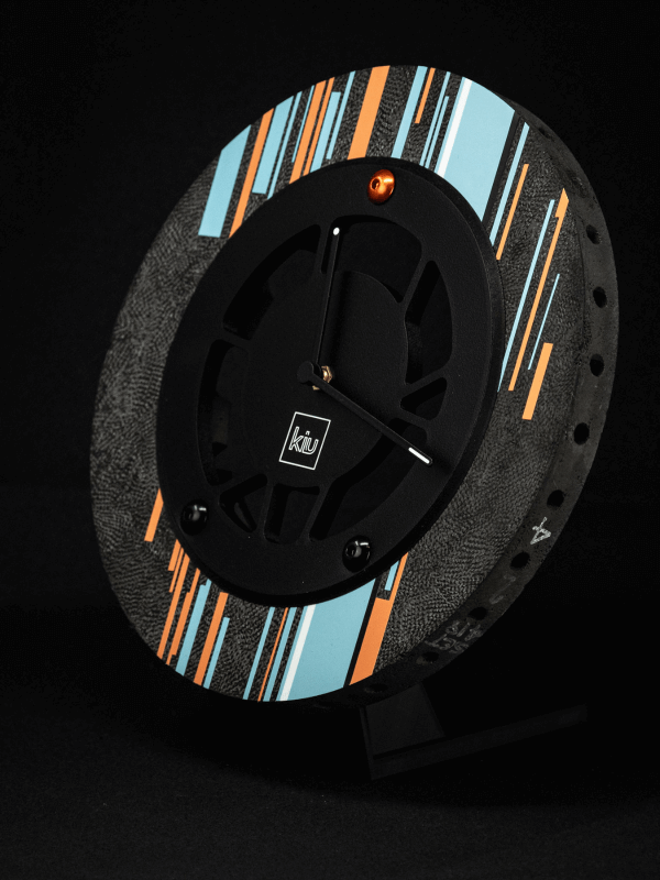 Reloj de estilo Gulf Disco de carbono F1