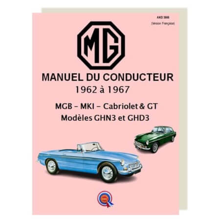 MGB MK1-1962 a 1967 - Manual del conductor