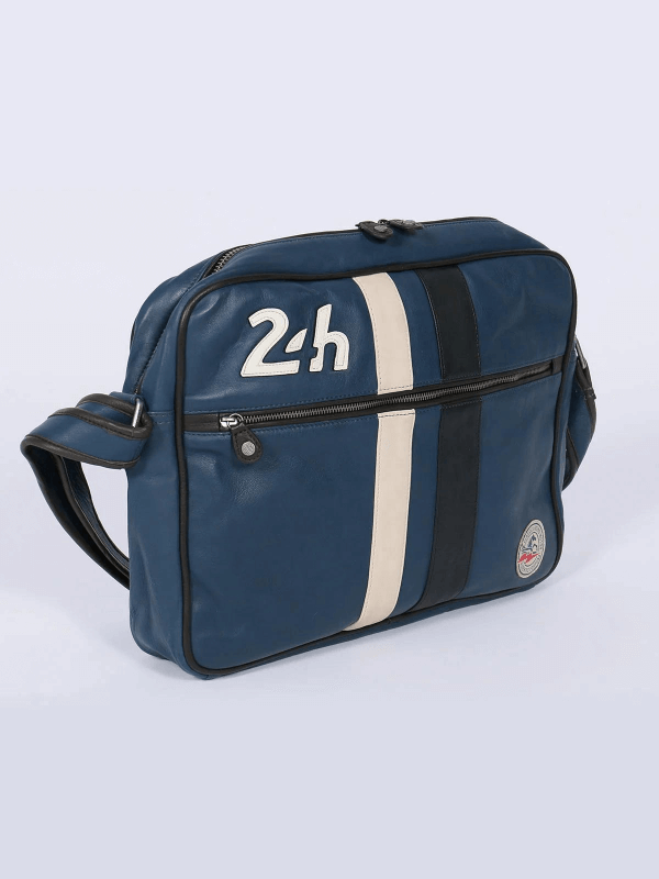 24H Le Mans Messenger Bag Royal blue