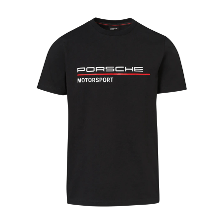 T-shirt preta Porsche Motorsport
