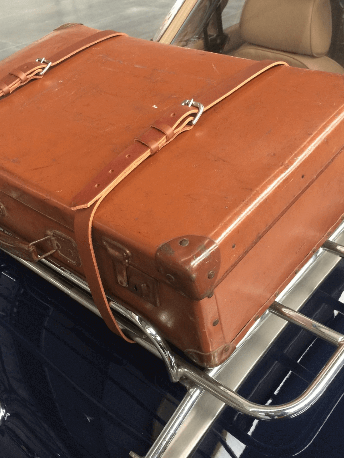 Cinghie per bagagli per auto in pelle - 1923Autos