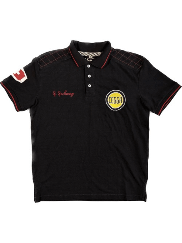 Warson Motors Scuderia Cegga black polo shirt