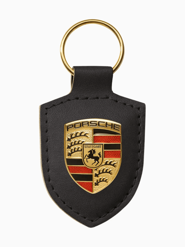 Official Porsche key ring, black
