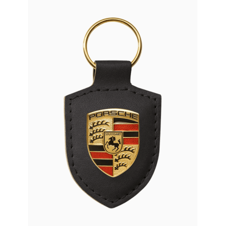 Porte-clés Porsche officiel noir