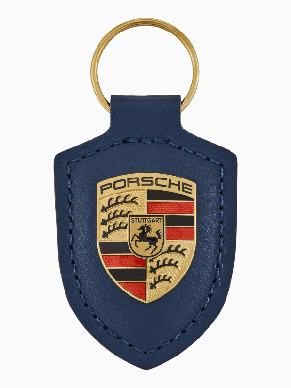 Officiële Porsche-sleutelhanger, blauw