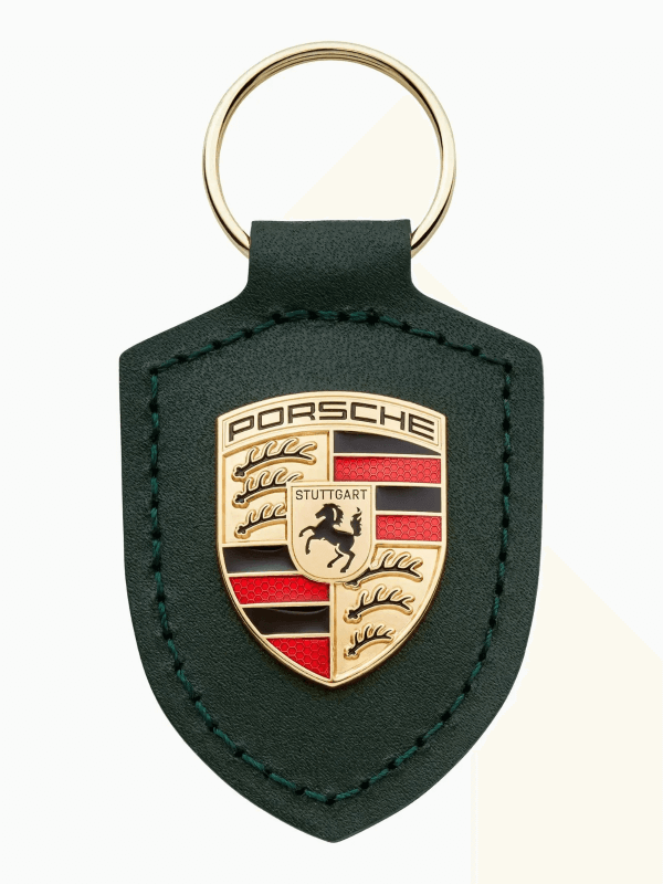 Officiële Porsche sleutelhanger "75 jaar