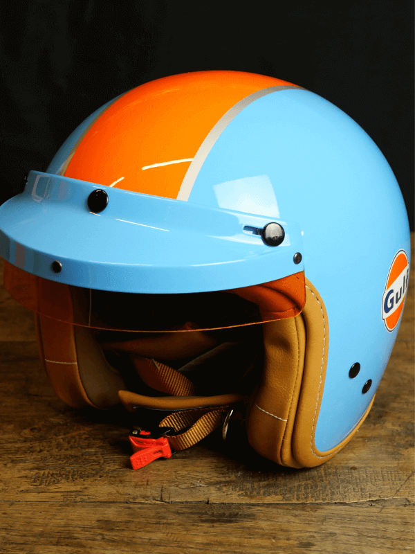 Gulf Helmet - Orange...