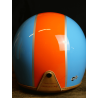 Gulf Helmet - Orange and Blue