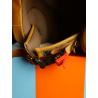 Gulf Helm - Oranje en Blauw