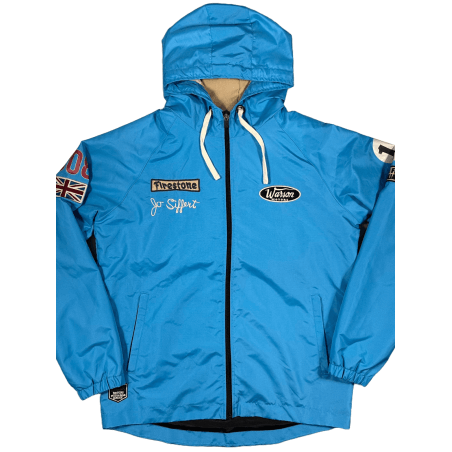 Jo Siffert light blue windbreaker jacket