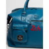 24h Le Mans bag Ocean Blue leather - André 72h