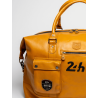 24h Le Mans yellow leather bag - André 72h