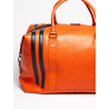 24h Le Mans bag Orange leather - André 72h
