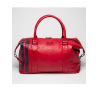 24h Le Mans red leather bag - Gaston