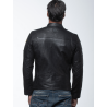 24 h Le Mans Leather Jacket Black - Duff