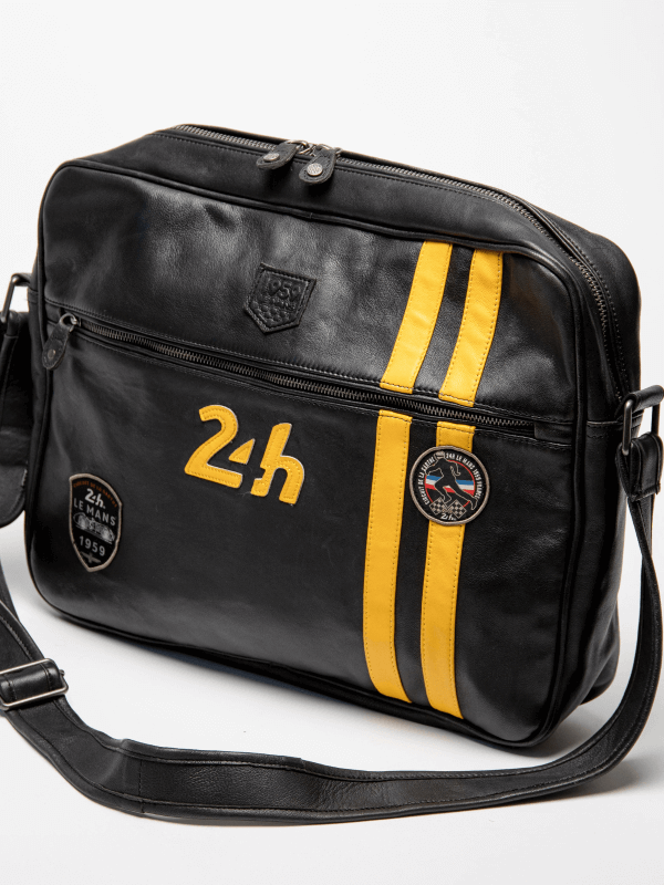 24 h Le Mans Bag Black - Raoul