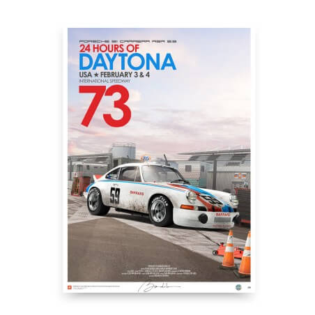 Cartel de las 24 horas de Daytona