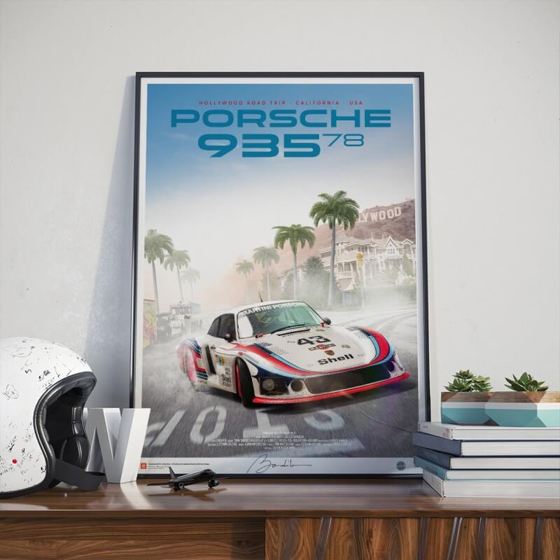 Porsche 935 poster