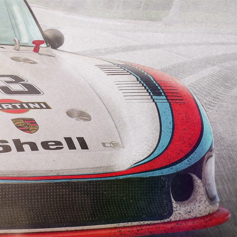 Cartel Porsche 935
