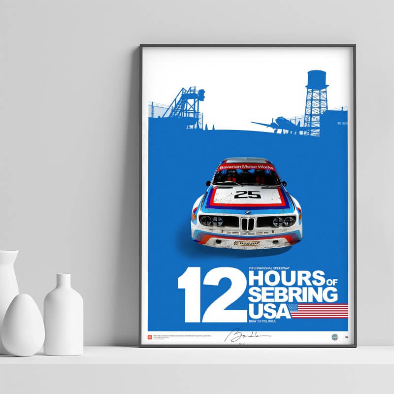 12 Hours of Sebring USA poster