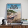 Cartel París Dakar 1986