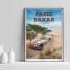 Parijs Dakar 1986 poster