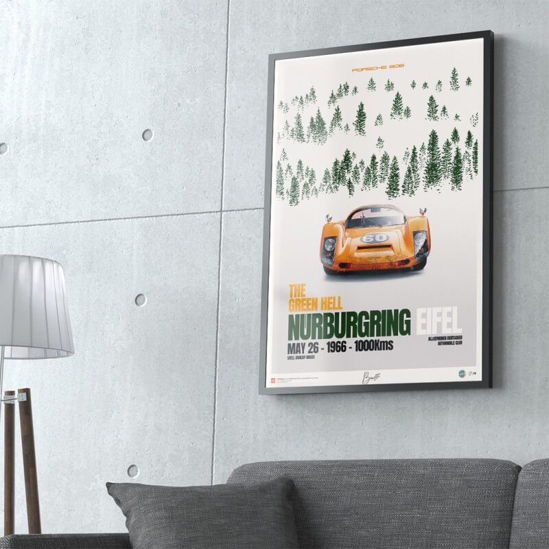 Nurburgring Eiffel poster "The green hell" 1966