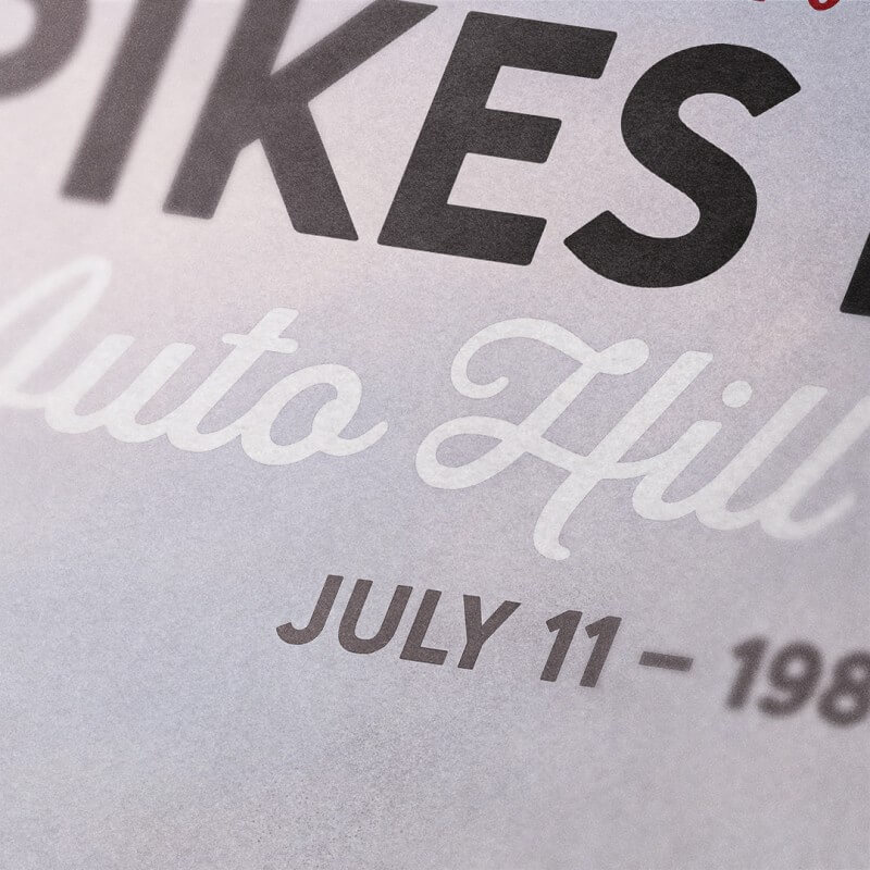 Affiche Pikes Peak juillet 1987
