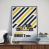 Poster Renault 5 Turbo Jean Ragnotti