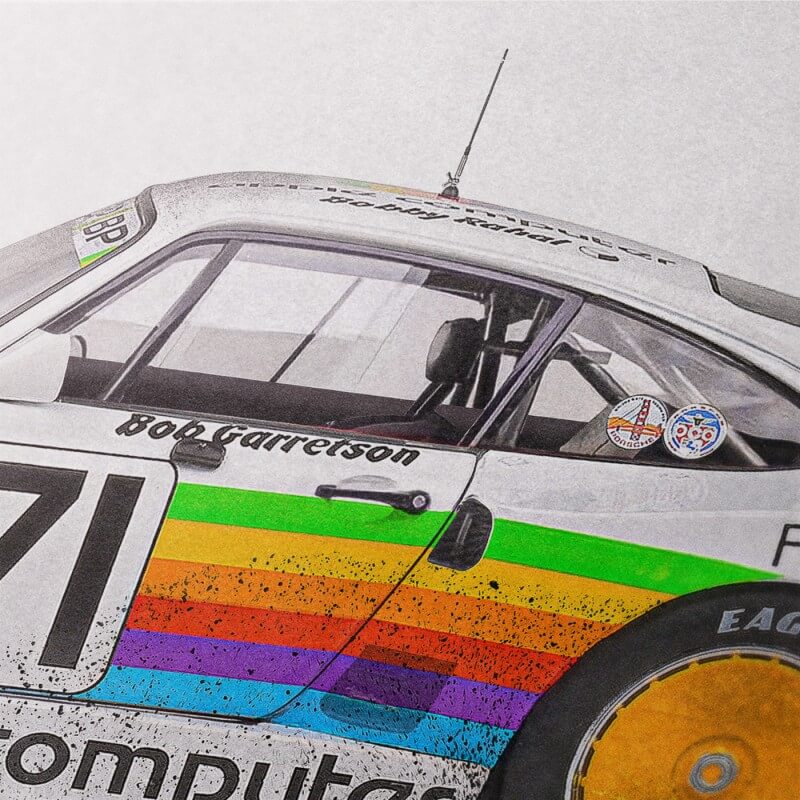 Dick Barbour Racing Porsche 935/K3 poster